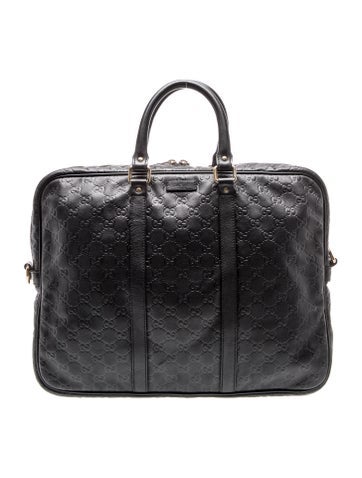 GG Signature Top Handle Bag