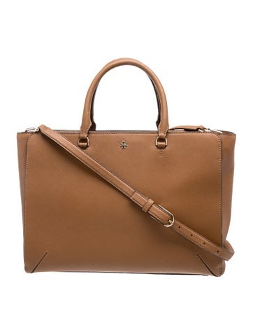 Leather Top Handle Bag