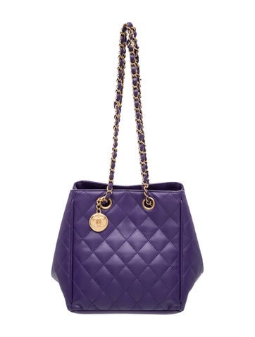Small Medallion Bucket Bag