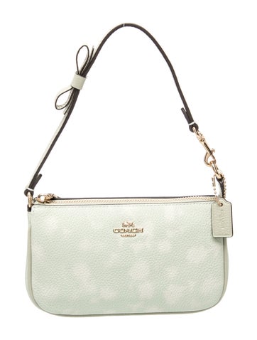 Leather Nolita With Floral Print And Bow 19