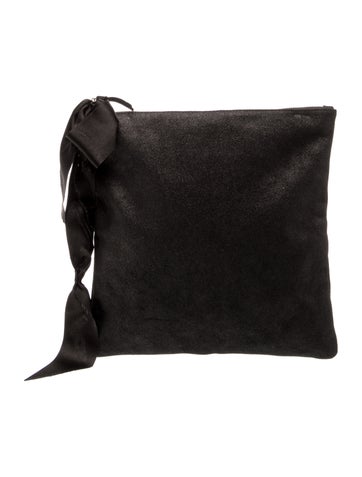 Suede Messenger Bag