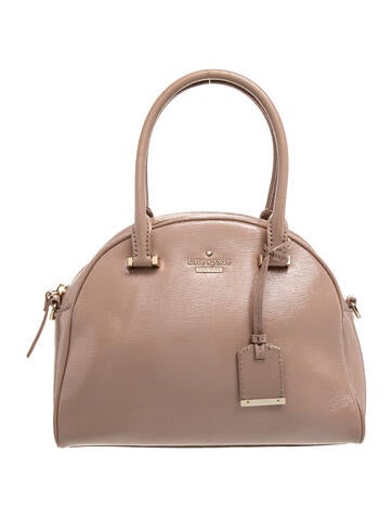 Patent Leather Top Handle Bag
