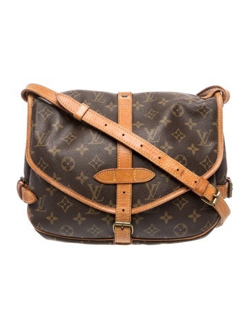 Louis Vuitton LV Monogram Saumur 30 Vintage