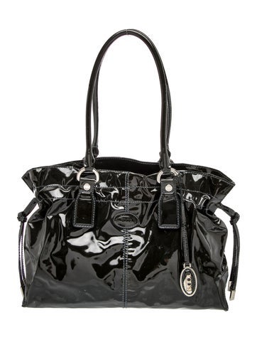 Patent Leather Shoulder Bag
