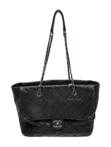 CC Quilted Flap Tote