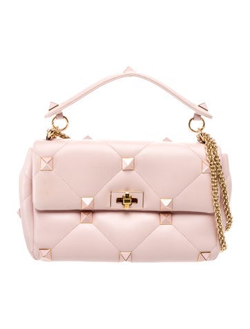Roman Stud Top Handle Bag Medium