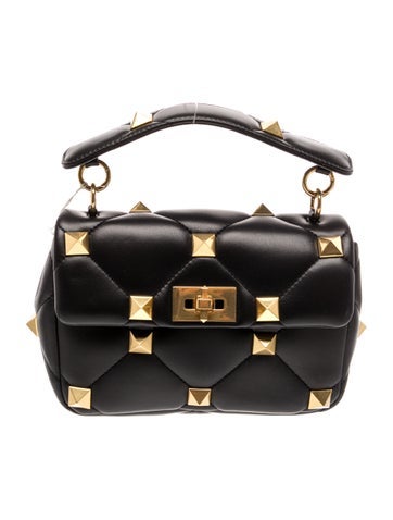 Roman Stud Top Handle Bag Medium