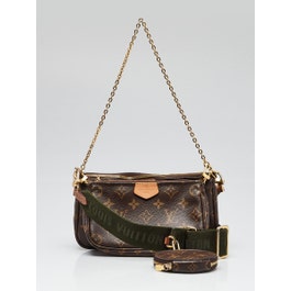 Louis Vuitton Kaki Monogram Canvas Multi-Pochette Accessories Bag