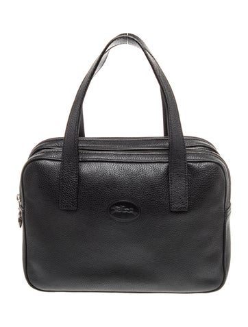 Leather Top Handle Bag