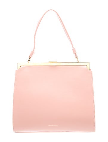 Leather Top Handle Bag