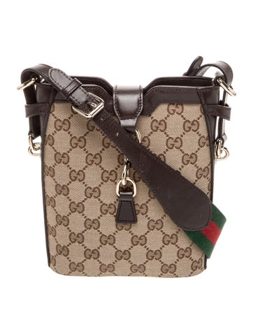 GG Canvas Messenger Bag Mini