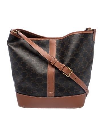 Monogram Bucket In Triomphe Canvas Medium
