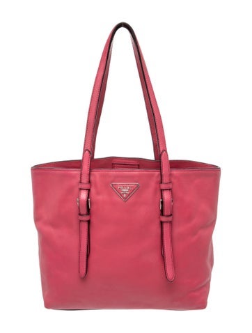 Saffiano Leather Double Bag Small