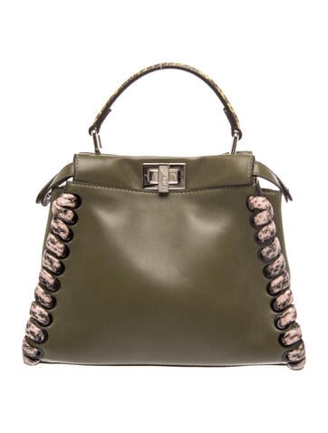 Leather Peekaboo Mini