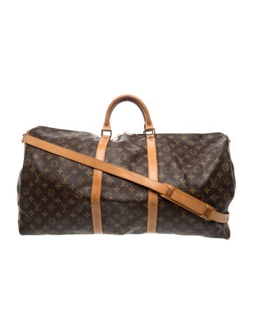 LV Monogram Keepall Bandouliere 60