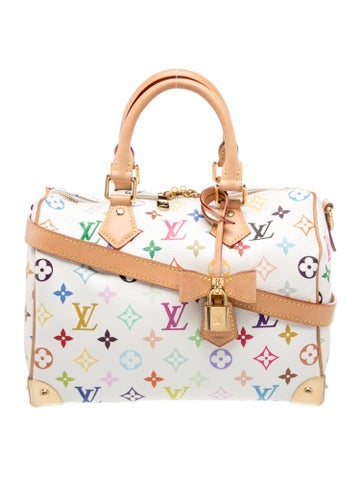 Multicolore Monogram Speedy
