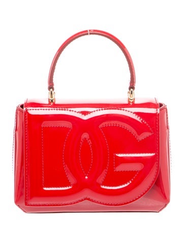 Patent Leather DG Logo Mini