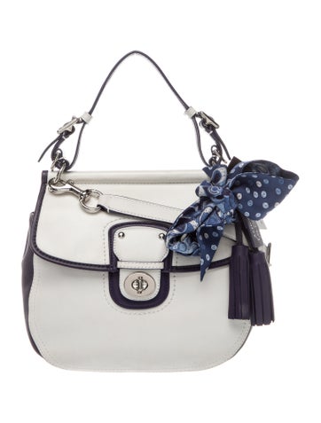 Leather Top Handle Bag