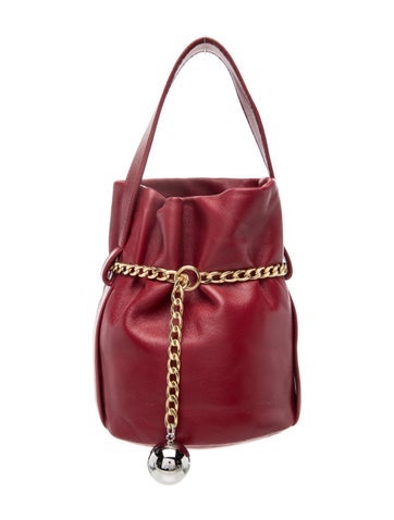 Leather Sac Noir Petit