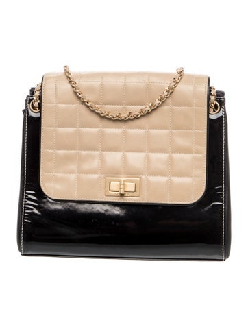 Square Quilt Reissue Accordion Flap Bag