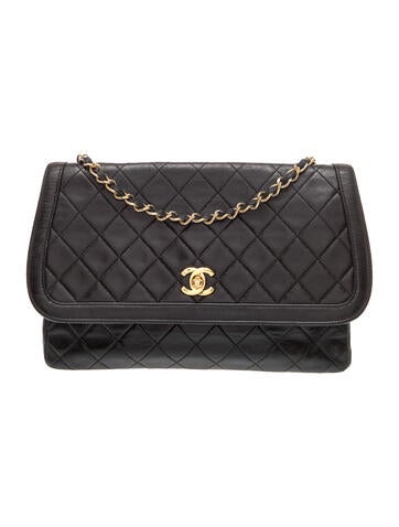 Quilted CC Flap Bag w/ Pouch