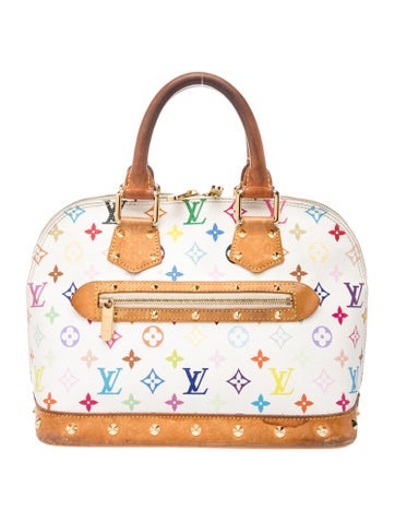 Multicolore Monogram Alma PM