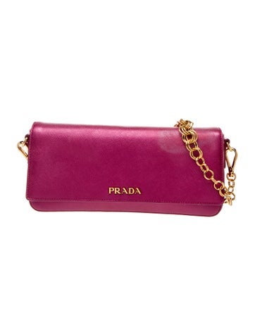 Saffiano Leather Shoulder Bag
