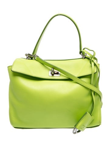 Leather Rodeo tote bag Mini