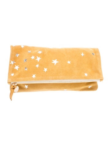 Suede Clutch