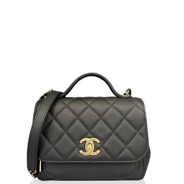 Calfskin Business Affinity Flap Small