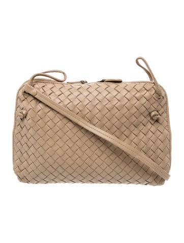 Intrecciato Crossbody Bag Vintage