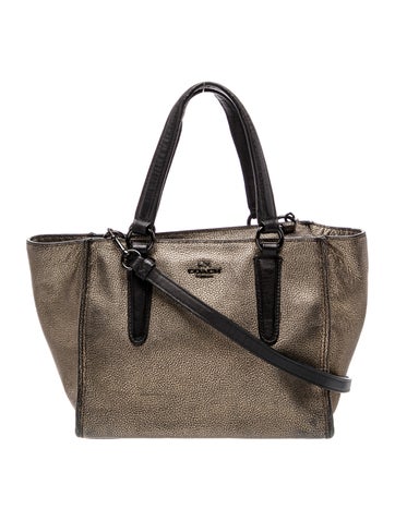 Leather Top Handle Bag
