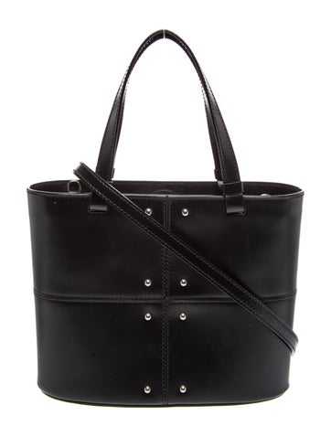 Leather Top Handle Bag