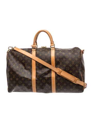 LV Monogram Keepall Bandouliere 55