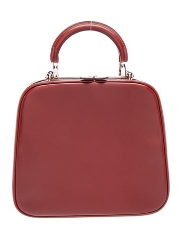 Leather Top Handle Bag