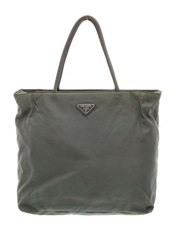 Tessuto Nylon Top Handle Bag