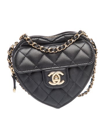 CC in Love Heart Bag