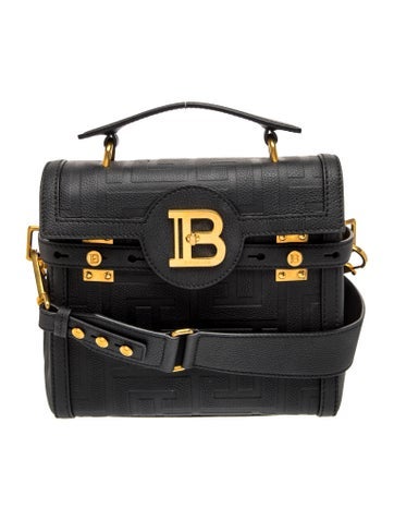 Balmain Leather Crossbody Bag