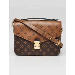 Louis Vuitton Monogram Reverse Canvas Pochette Metis Bag