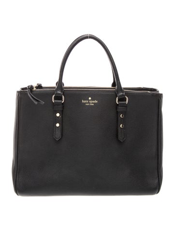 Leather Top Handle Bag