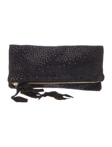 Suede Clutch