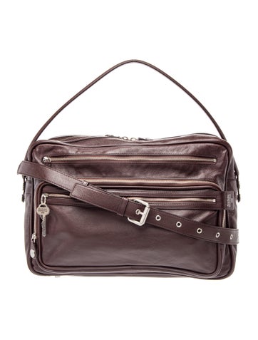 Leather Top Handle Bag