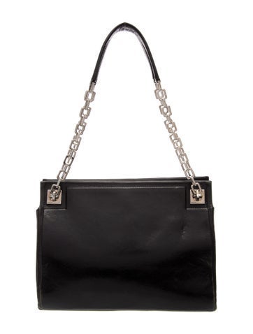 Leather Top Handle Bag