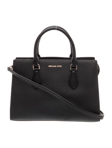 Saffiano Leather Top Handle Bag