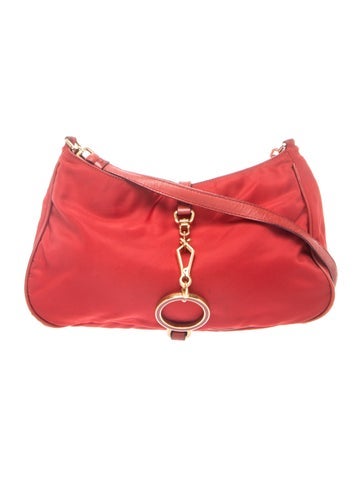 Saffiano Leather Shoulder Bag