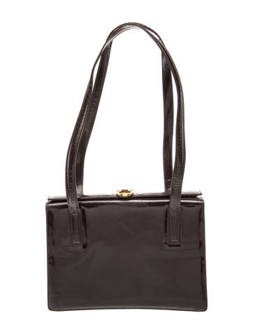Patent Leather Shoulder Bag