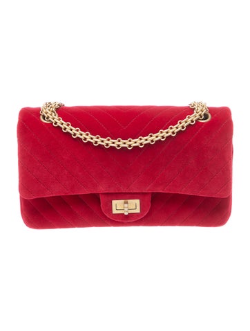 Chevron Reissue 225 Double Flap Bag