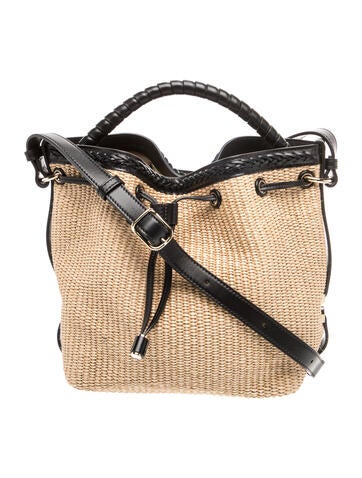 Raffia Bucket Bag 2024