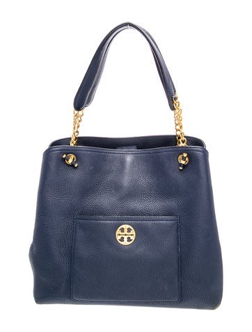 Leather Top Handle Bag