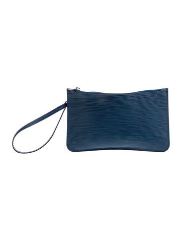 Epi Leather Neverfull Pouch